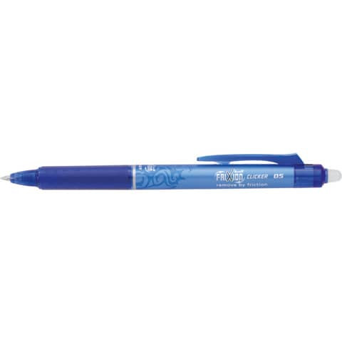 Tintenroller Frixion Clicker blau PILOT 2275003 BLRT-FR5-L