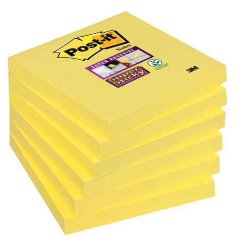 Haftnotizblock 6ST narzissengelb POST-IT 654-S6 76x76mm