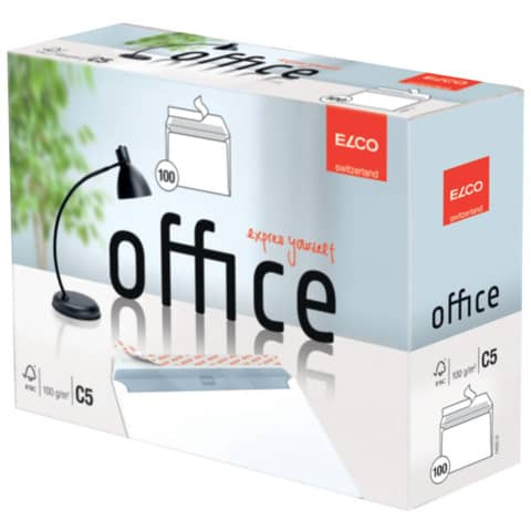 Briefhülle C5 Hk weiß ELCO 74535.12 Office 100g 100St