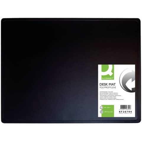 Schreibunterlage 53x40cm schwarz Q-CONNECT KF26794 PP