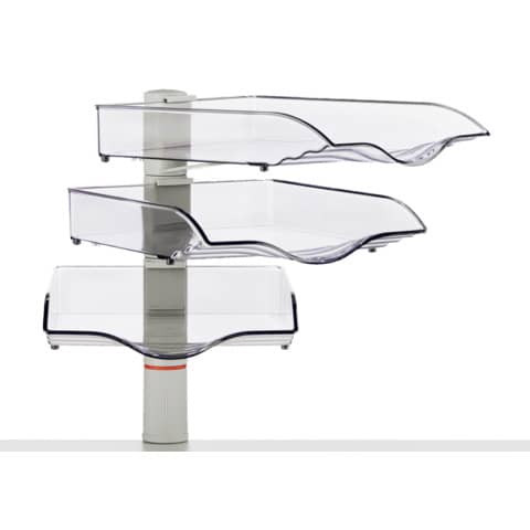 Briefkorb 3er Set l'grau NOVUS 720+3002+000