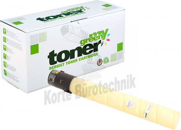 my green toner Toner-Kartusche yellow (170874) ersetzt TN-324Y