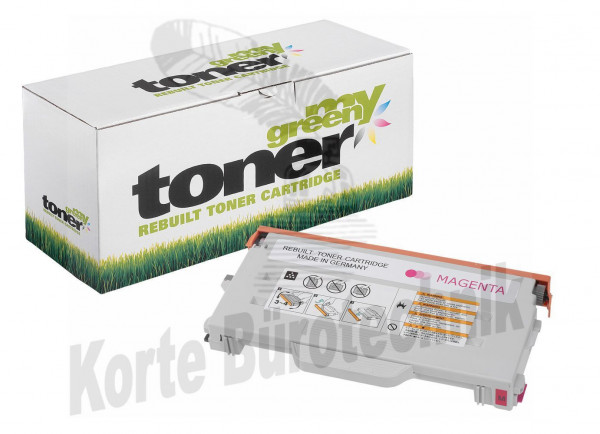 my green toner Toner-Kartusche magenta HC (160257) ersetzt 20K1401