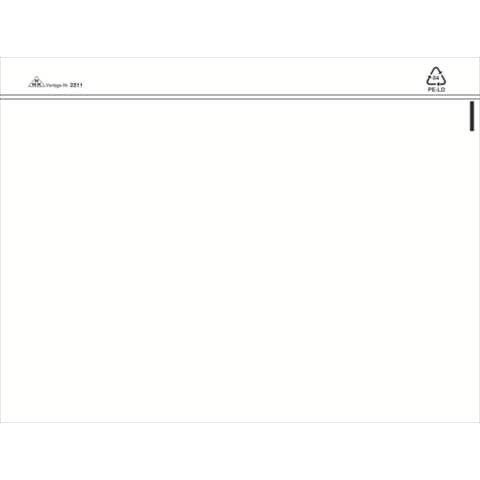 Begleitpapiertasche C5 sk weiß RNK 2211 100St ohne Aufdruck