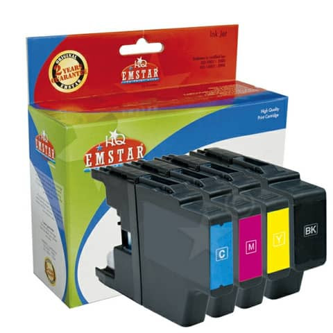 Inkjetpatrone 4ST EMSTAR B67 Multipack
