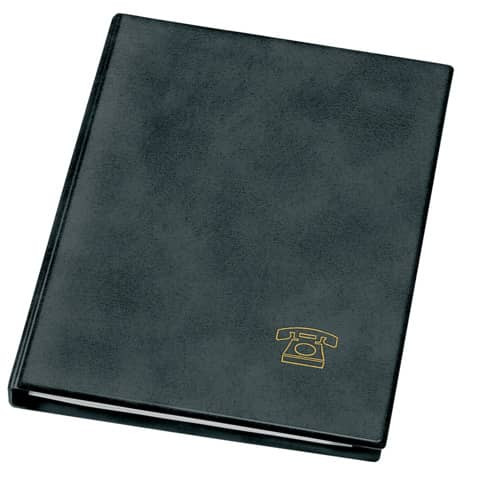 Telefonringbuch A5 schwarz VELOFLEX 5158180