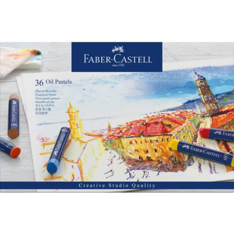Ölpastellkreide Goldfaber 36ST sort. FABER CASTELL 127036 Studio