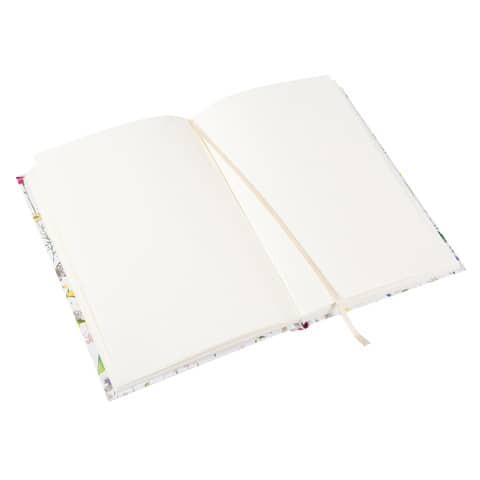 Notizbuch Summer Meadow white TURNOWSKY 64 574 blanko A5