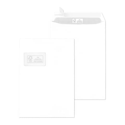 Versandtasche C4 250ST m.F. 100g weiß MAILMEDIA 30003813 HK FSC