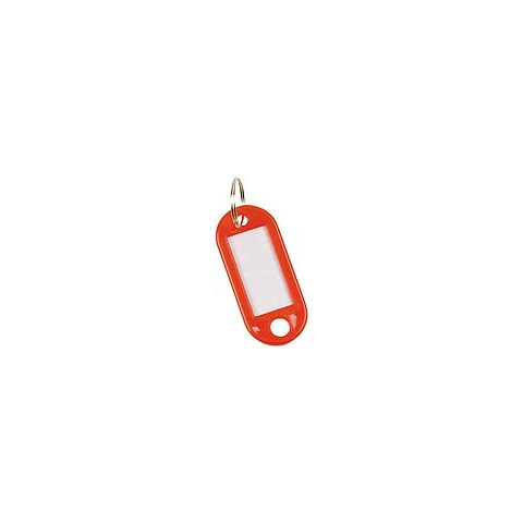 Schlüsselanhänger 10ST rot Q-CONNECT KF10870