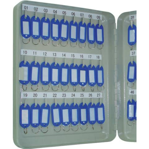 Schlüsselschrank f.54S. grau Q-CONNECT KF04273