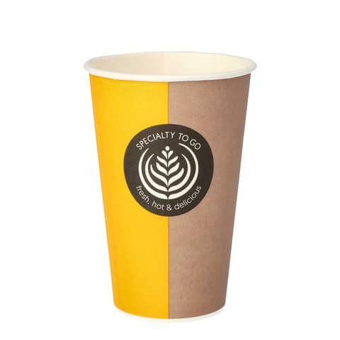 Trinkbecher, Pappe >To Go< 0,3 l 50ST PAPSTAR 14804