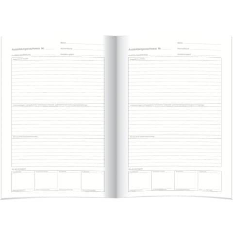 Ausbildungsnachweis-Heft wöchentlich/monatlich, alle Berufe, 56 Seiten, DIN A4