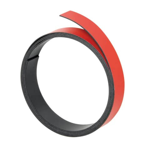 Magnetband 1m x 5mm rot FRANKEN M801 01