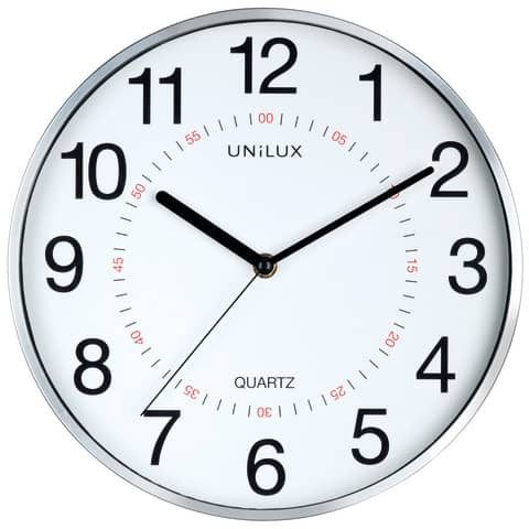 Wanduhr ARIA Ø 28,5 cm metallgrau UNILUX 400094280