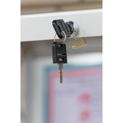 Schaukasten f. 15x A4 Aluminium FRANKEN SK15SE hoch/quer