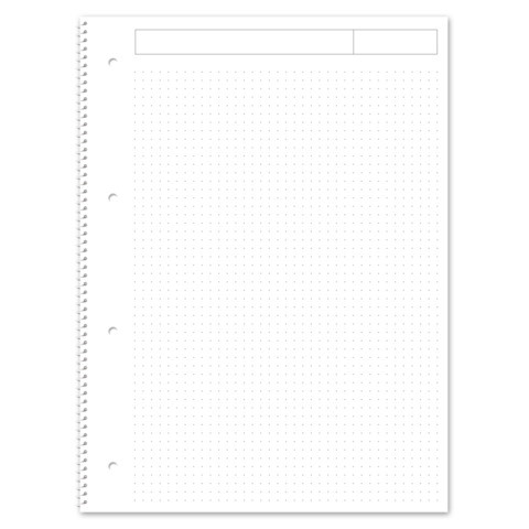 Collegeblock A4 80 Blatt dotted STAUFEN GREEN 608573000 70g punktkariert