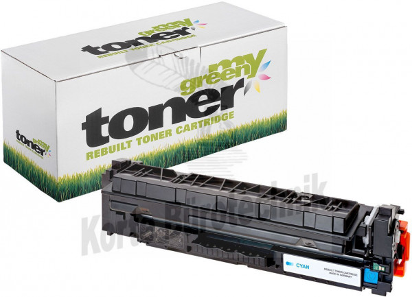 my green toner Toner-Kartusche cyan (135132) ersetzt 410A, 046, 46