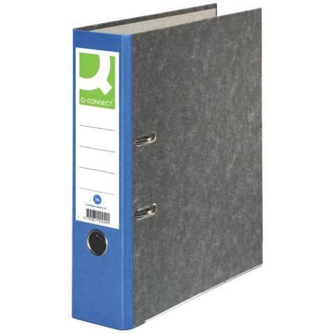 Ordner Pappe A4 80mm blau Q-CONNECT KF18711/15063422000