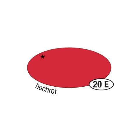 Fotokarton 70x100cm hochrot FOLIA 68010/20