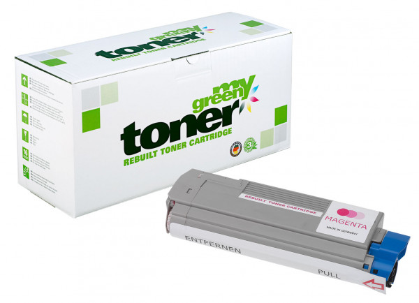 my green toner Toner-Kit magenta (181849) ersetzt 44315318