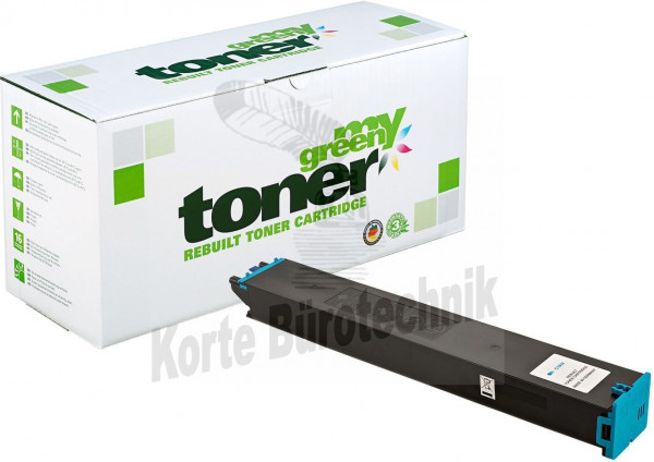 my green toner Toner-Kit cyan (210631) ersetzt MX61GTCA