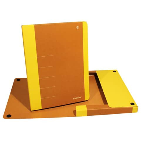 Heftbox Karton A4/3cm neongelb DONAU 2074001FSC-11 Life