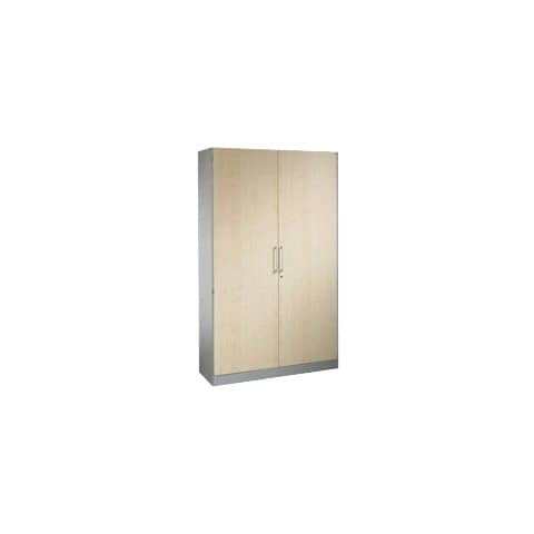 Flügeltürenschrank 4Fachb. h´g CP 141001-000/7035/DBS004 Ahor