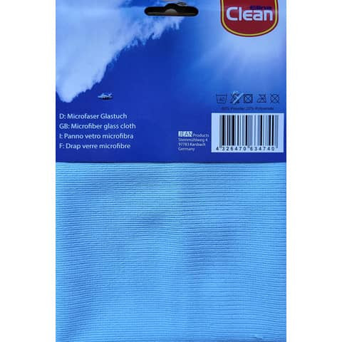 Microfasertuch Glas 30x40cm CLEAN 63073/254060474