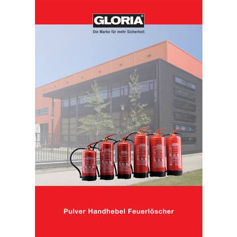 Pulverfeuerlöscher P 6 PRO GLORIA 180511