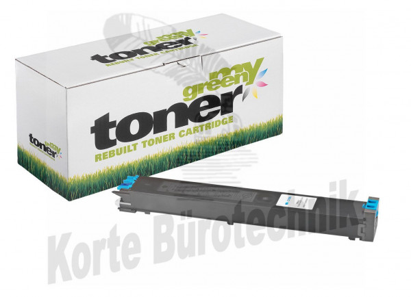 my green toner Toner-Kit cyan (210211) ersetzt MX-51GTCA