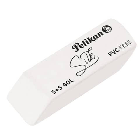 Radierer S+S 40L weiß Silk PELIKAN 300007902 606141