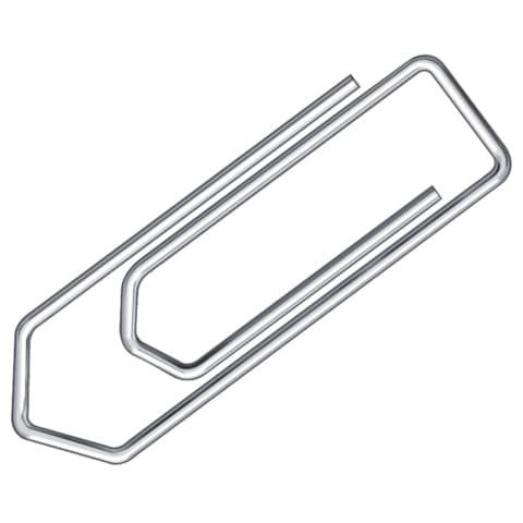Büroklammern 32mm 100 Stück Q-CONNECT KF01312 verz. spitz