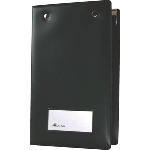Kassenblockhülle schwarz RNK 2954-9