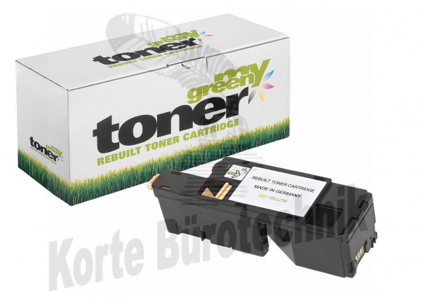 my green toner Toner-Kit gelb (140846) ersetzt V53F6
