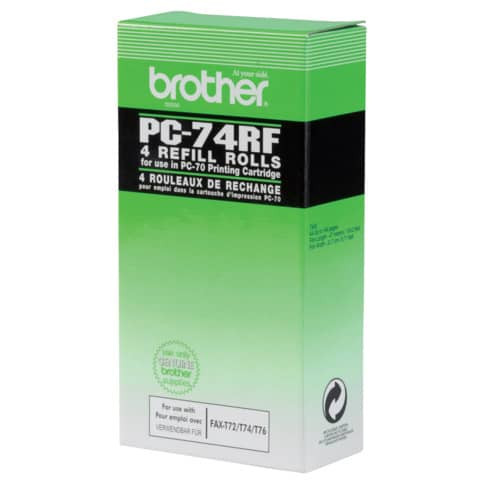 Original Brother Thermo-Transfer-Rolle (27723,PC-74RF)
