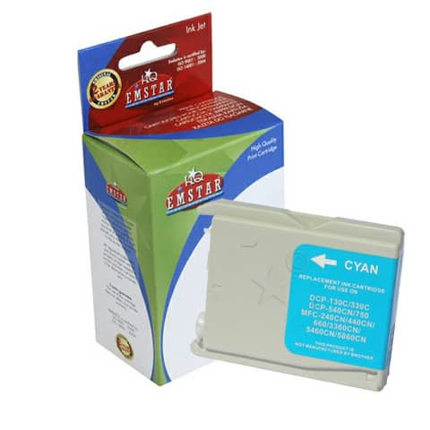 Inkjetpatrone cyan EMSTAR B42 LC970,1000