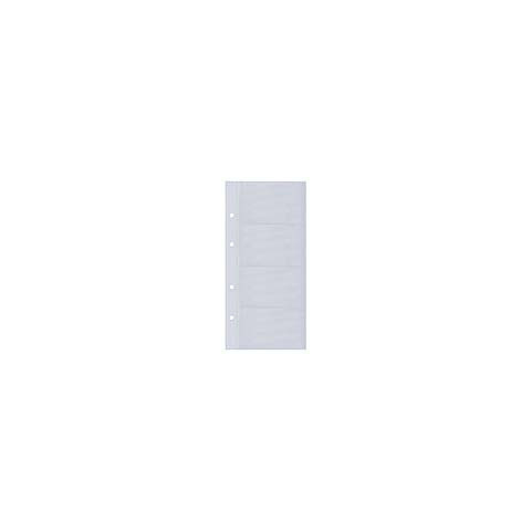 Visitenkarte Erweiterungshüllen 10 Stück SIGEL VZ350 1-reihig 11,6x25,2cm