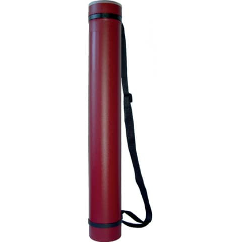 Planrolle Teleskop weinrot RUMOLD ZR6612