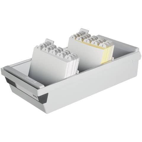 Karteikasten A6 quer lichtgrau HAN 95611 1300Kt