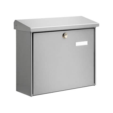 Postkasten Comfort silber BURG-WÄCHTER 913SI Stahl