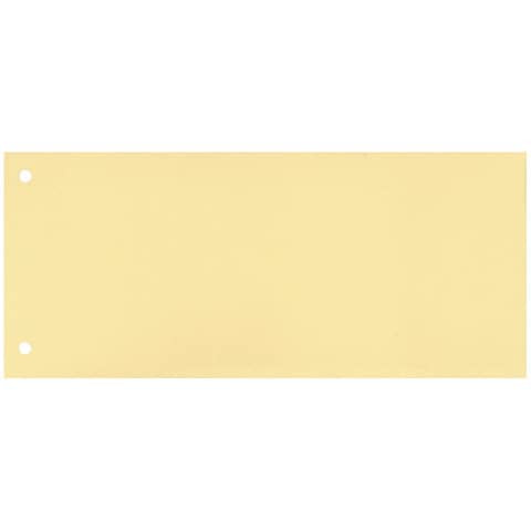 Trennstreifen - 190 g/qm Karton, gelb, 100 Stück