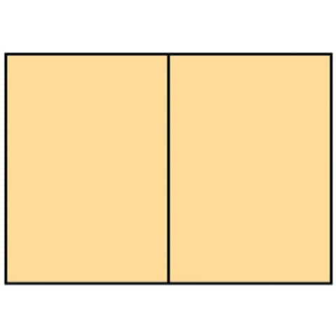 Briefkarte Paperado A6 HD PL melon RÖSSLER 164070122 105x148mm gerippt
