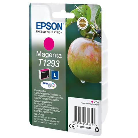 Inkjetpatrone T1293 magenta EPSON C13T12934012 11,2ml