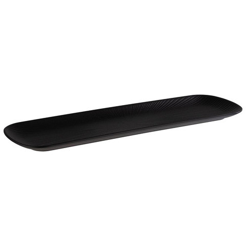 Tablett NERO GN 2/4 schwarz APS 85275 53x16,2cm, H:2,5cm