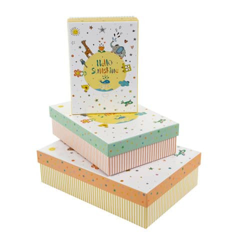 Geschenkkarton hello sunshine TURNOWSKY 85 565 3tlg Flach