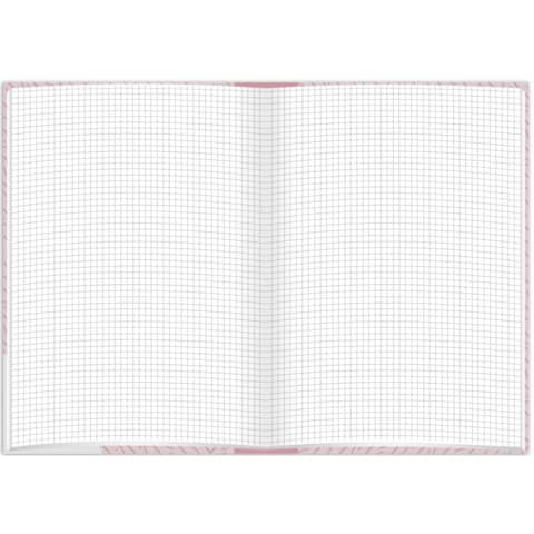 Notizbuch A5 96BL kariert Rosé RNK 46803