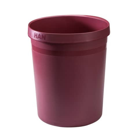 Papierkorb Karma rot HAN 18198-17 Karma rund 18l