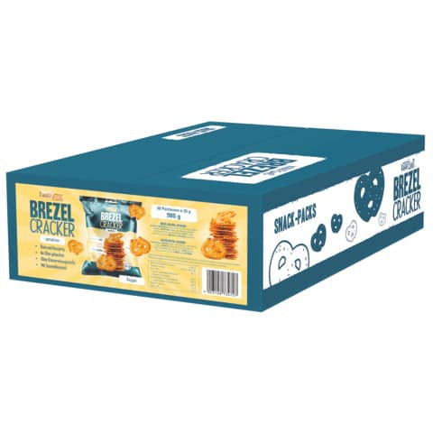 Knabbergebäck Brezel Cracker 28x35g HELLMA 70103472