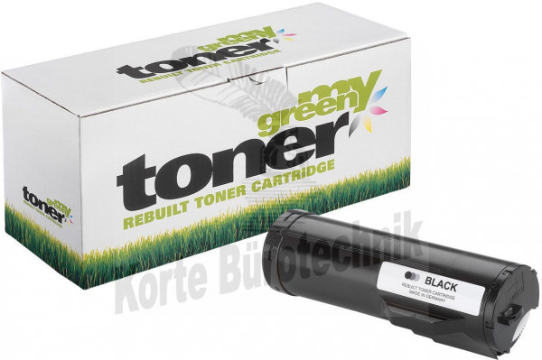 my green toner Toner-Kartusche schwarz HC (230783) ersetzt 106R02722